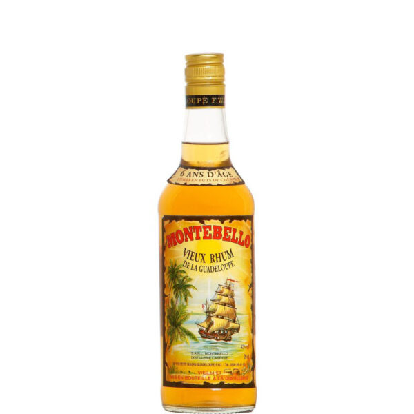 Montebello Vieux Rhum De La Guadeloupe 6 Ans Age Wine Shop La Cambusa