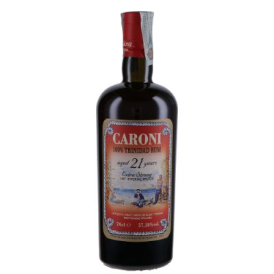 Caroni 100% Trinidad Rum 21 yeras old with box