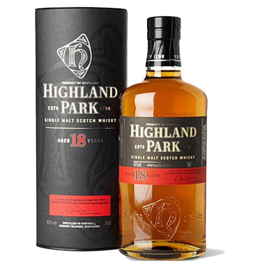 Highland park 18 years old distilled kirkwall Whisky