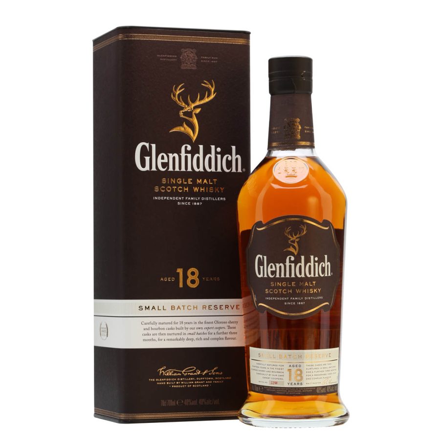 Glenfiddich 18 years small batch reserve Whisky