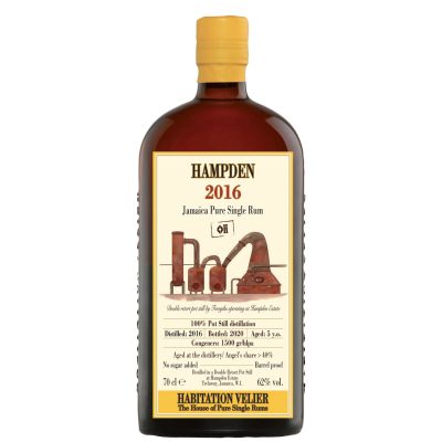 Hampden 2016 Aged 5 Years Jamaica Pure Single Rum Habitation Velier