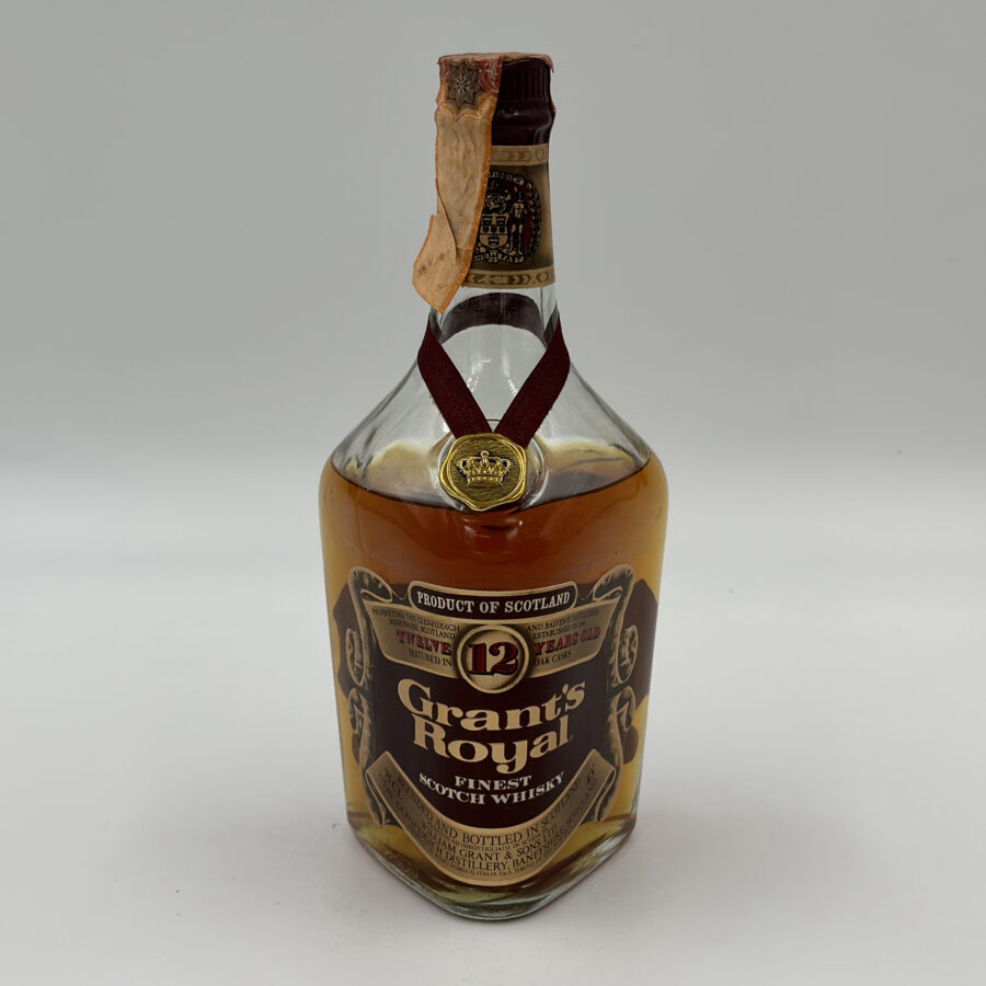 Grant's Royal 12 Years Old Finest Scotch Whisky 75 cl (low level)