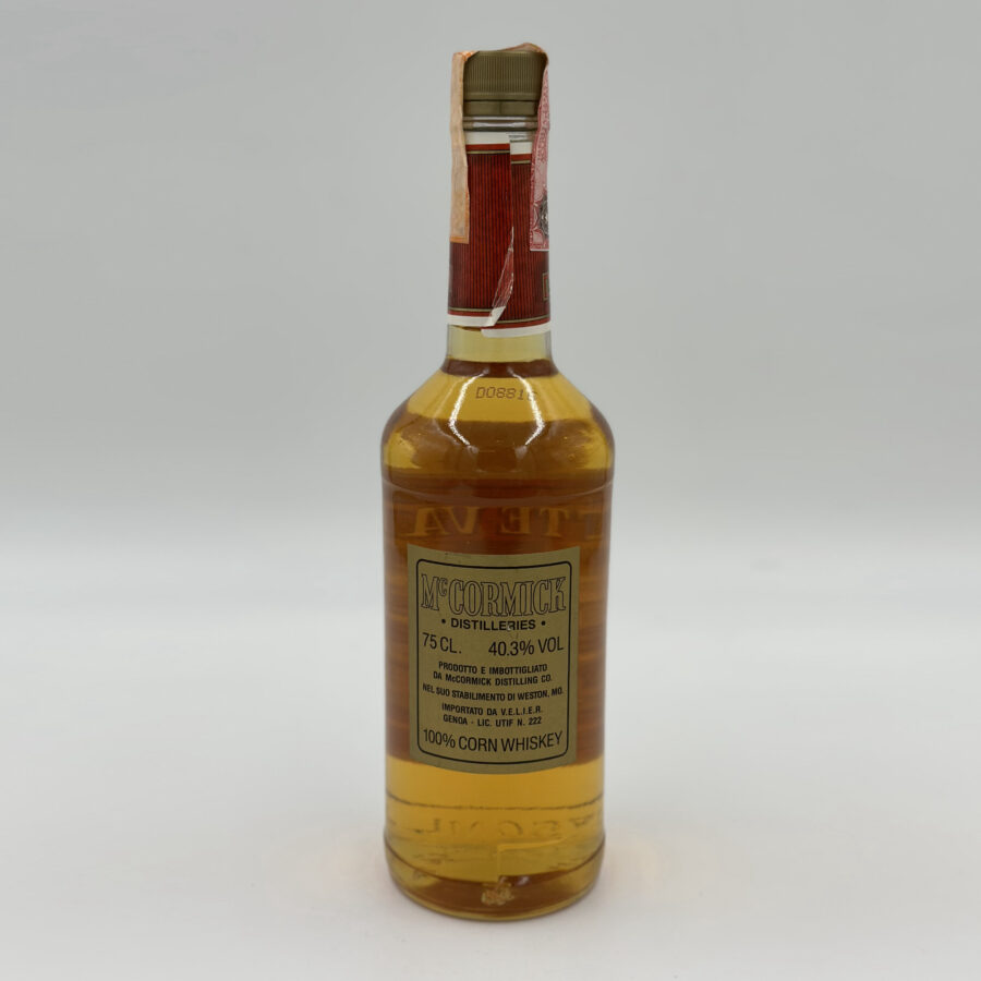 Platte Valley  Mc Cormick 100% Corn Whisky 75 cl