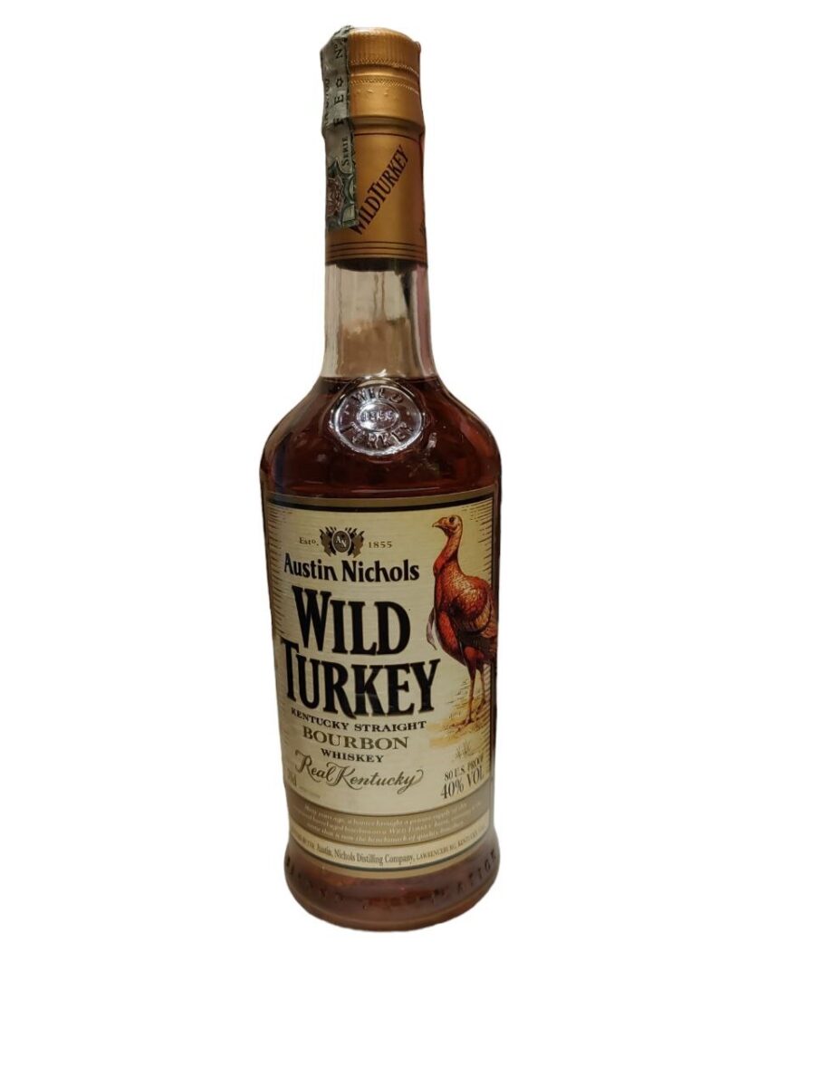 Bourbon Whiskey Real Kentucky Wild Turkey