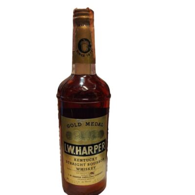 I.W. Harper Gold Medal Bourbon Whiskey 0.75l Vintage Imported By S.I.L.V.A Bianchi S.P.A