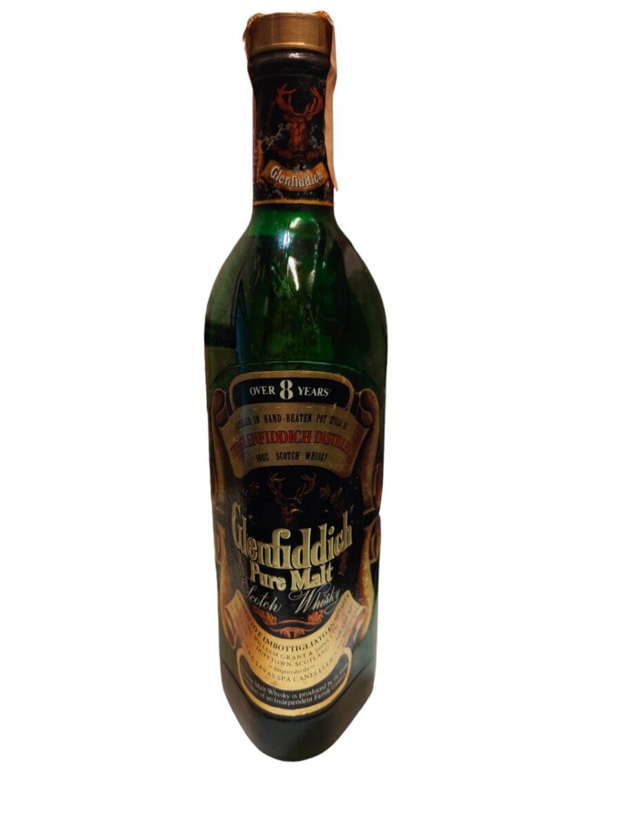 Glenfiddich Pure Malt Scotch Whisky Over 8 Years 0.75L (No Box)
