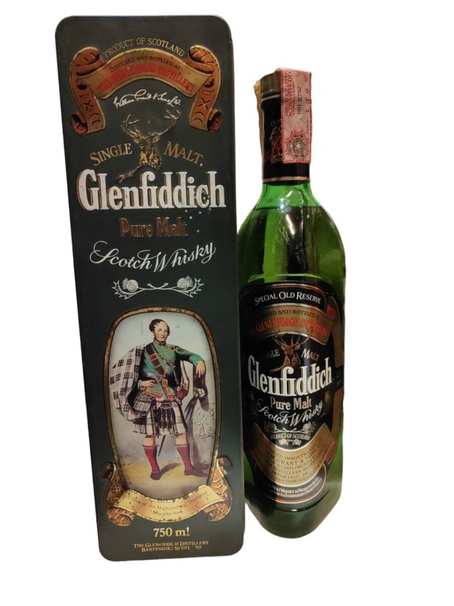 Glenfiddich Pure Malt Scotch Whisky Special Old Reserve 0.75L (Metal Box)