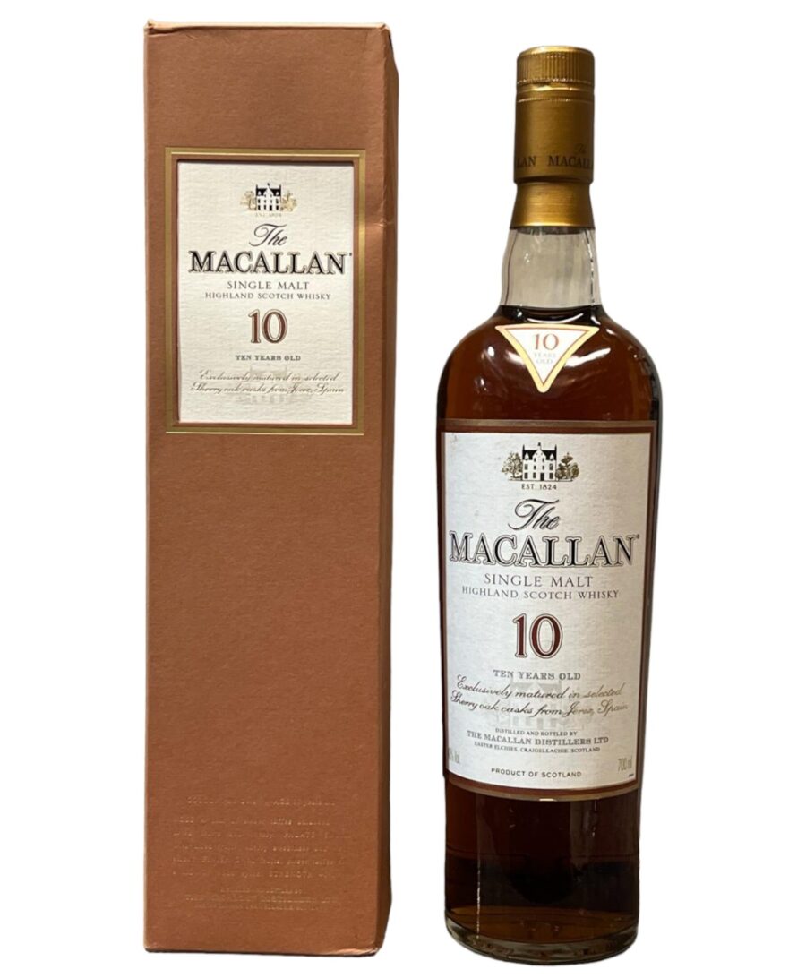 Macallan 10 Years old Whisky Single Malt 0.7L