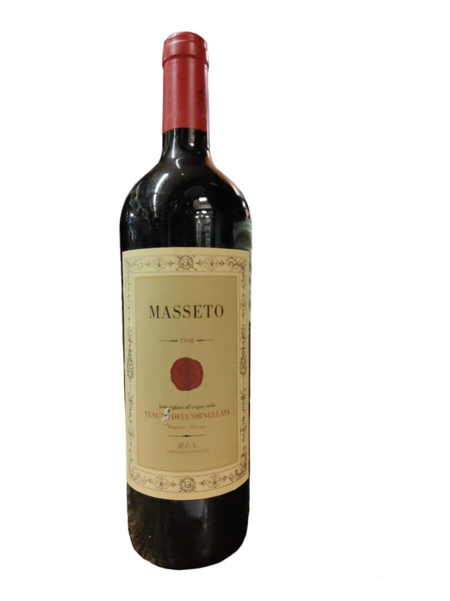 Masseto 1998 (Slightly Ruined Label)