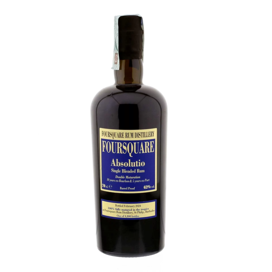 Foursquare Absolutio 15 Years Double Maturation 62% Bottled 2024